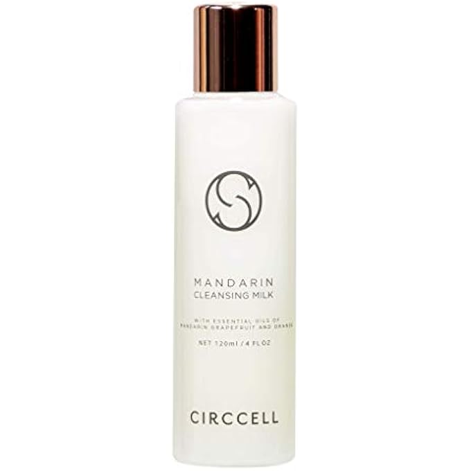 CIRCCELL MANDARIN CLEANSING MILK  HYDRATING & BRIGHTENING FACE CLEANSER WITH FRUIT EXTRACTS ANTI-AGING FACIAL CLEANSER  RICH, CREAMY CLEANSING MILK REMOVES MAKEUP  SUITABLE FOR ALL SKIN TYPES - Image 1